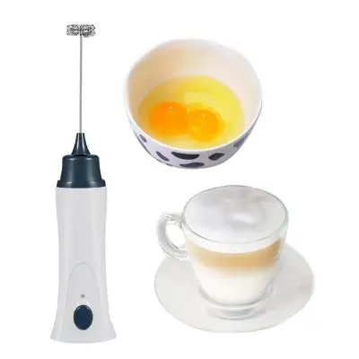 Picture of Rechargeable Coffee Mixer, Egg Beater & Milk Foamer - White
