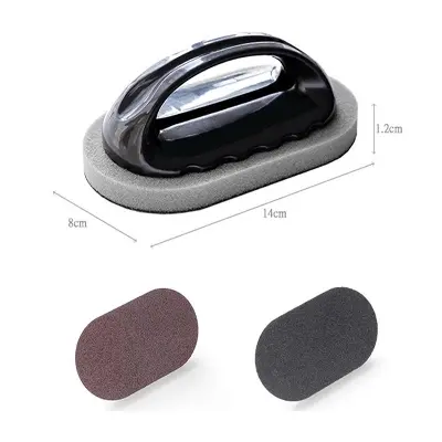 Picture of Cleaner sponge brush kitchen chink melamine cleaning sponge brush basin sponge brush Mattel cleaner brush - Brown