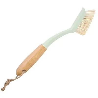 Picture of Long wooden Handle vacine brush 1 pcs - Multicolor