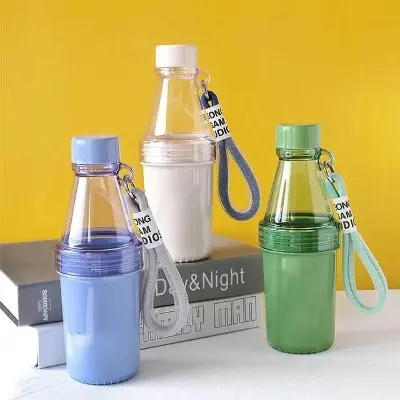 Picture of High Quality 300ml BPA Free  Water Bottle- Multicolor - Multicolor