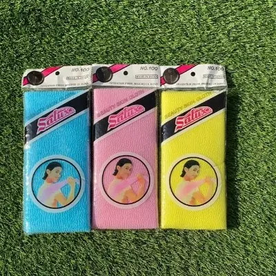 Picture of Long  Bath Sponge Shower Brush Back Scrubber For Shower Soft Mesh Body Back Cleaner Washer Body - Multicolor