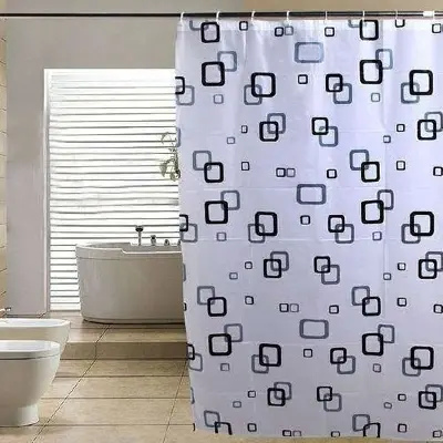 Picture of Clearance! Shower Curtain Waterproof Shower Curtain Liner Mildew Resistant for Bathroom Showers - Multicolor