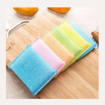Picture of 4 pcs dish scrubber - Multicolor