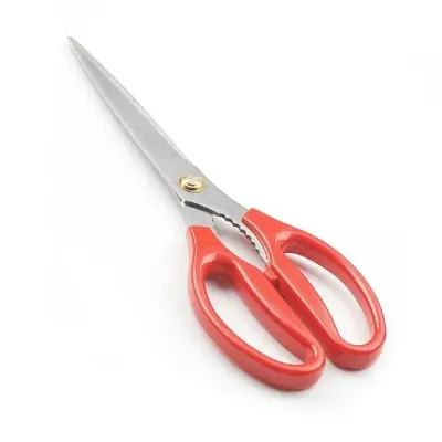 Picture of KampTrade Kitchen Scissors Knife For Fish Chicken Bone Vegetables Cutter Shears Red - Multicolor