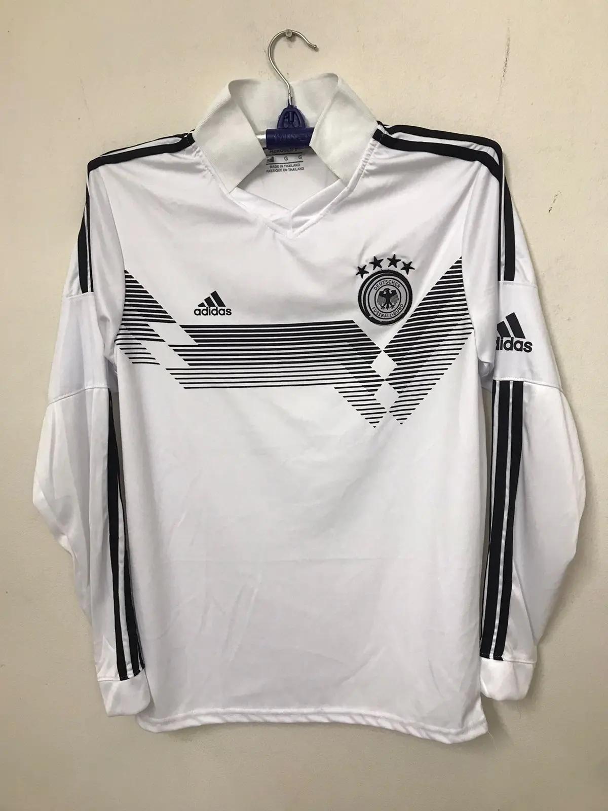 Picture of Germany Football Jersey(with Embroidery), Premium World Cup Concept Football jersey -2022 - Jersey(White)