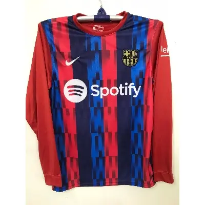Picture of Barcelona (With Embroidery) Spanish Club Premium Football jersey(Red)