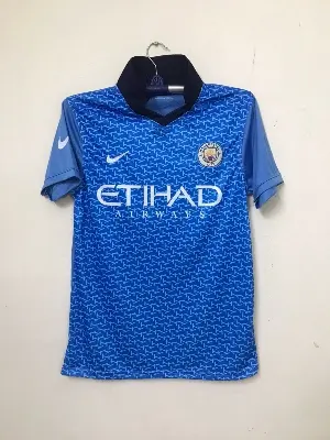 Picture of Manchester City (Embroidery) New Season Jersey - English Premier League Jersey - 2023/24 - manchester city jersey(Light blue)