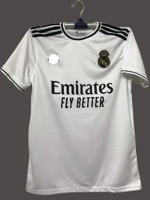 Picture of রিয়াল মাদ্রিদ (অ্যামব্রয়ডারি সহ) স্প্যানিশ ক্লাব ফুটবল জার্সি-হোম কিট 2024/2025 - Real madrid jersey(White)