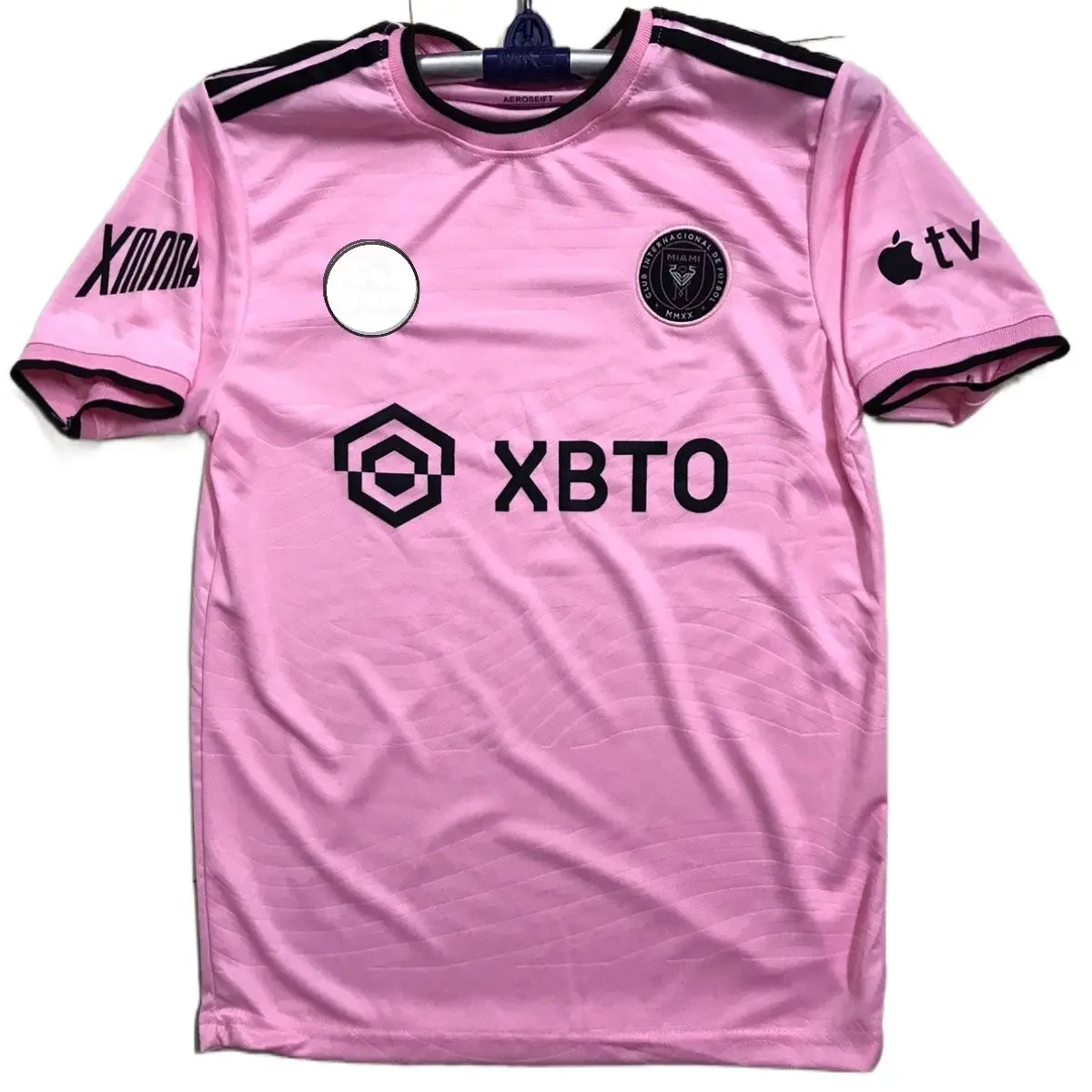 Picture of INTER MIAMI CF Home Jersey JERSEY 23/24 (With Embroidery)  - Messi Jersey(Blush Pink)