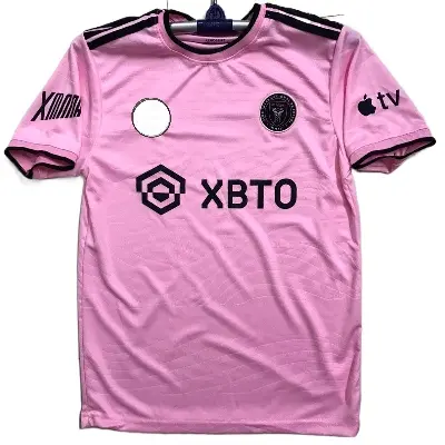 Picture of INTER MIAMI (Premium With Embroidery ) CF JERSEY 23/24  - Messi Jersey(Pink)
