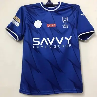 Picture of Al Hilal New Jersey (Embroidery) Blue Kit ( Home)  - Football - Saudi Club(Deep Blue)