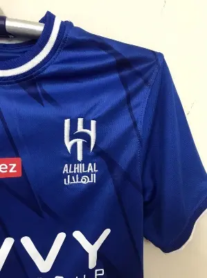 Picture of Al Hilal New Jersey (Embroidery) Blue Kit ( Home)  - Football - Saudi Club(Deep Blue)