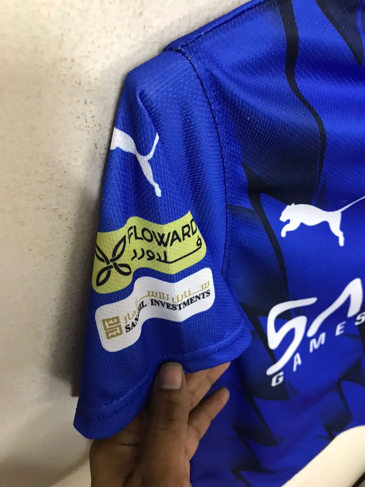 Picture of Al Hilal New Jersey Blue Kit ( Home) (Double Part Print) 2023/24 - Neymar Jersey - Football - Saudi Club(Deep Blue)