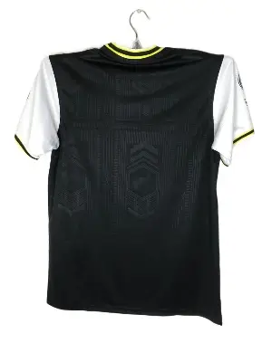 Picture of Real Madrid (With Embroidery) Jersey Football Jersey Black - White Premium Jersey(Black)