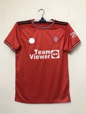 Picture of Manchester United (With Embroidery ) Football Club New Season 2023/24 Home Jersey/Kit - Jersey Football - Jersey(Red)