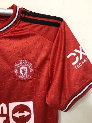 Picture of Manchester United (With Embroidery ) Football Club New Season 2023/24 Home Jersey/Kit - Jersey Football - Jersey(Red)