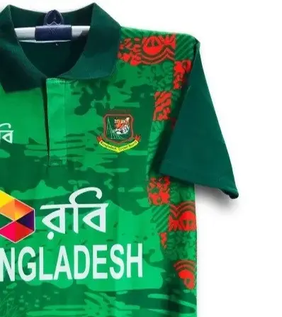 Picture of Bangladesh National Team Jersey 2025-26 - ICC Champions Trophy-Premium Quality Jersey(Green)