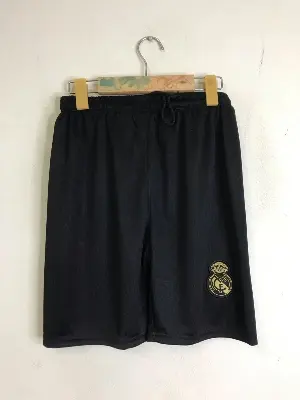 Picture of Real Madrid (With Embroidery) Short Pant 2024(Black)