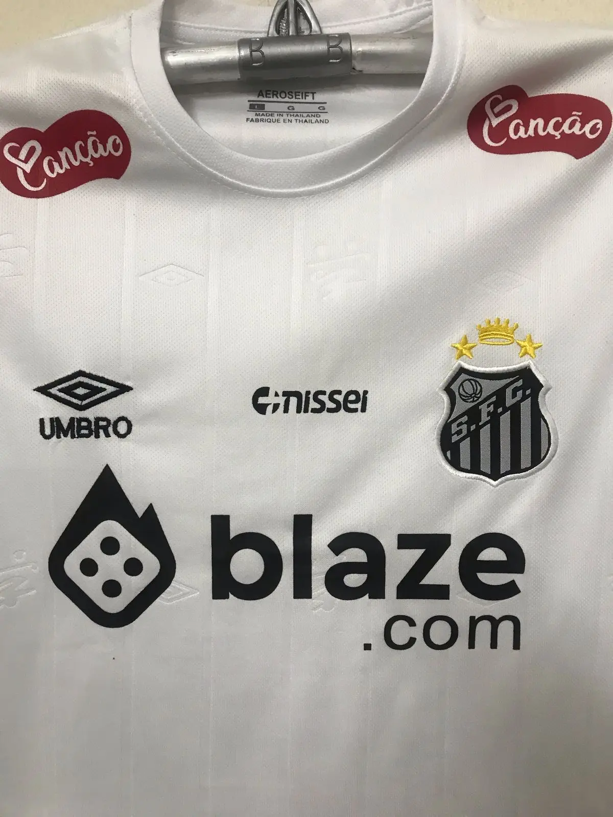 Picture of Santus Short Sleeve Football Jersey(With Embroidery) For Man - Neymar jr Jersey - Santos Jersey 2025-26 - Special Edition(White)