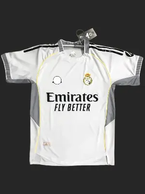 Picture of Real Madrid Home Jersey 25-26  -Premium Half Sleeve  Jersey(White)