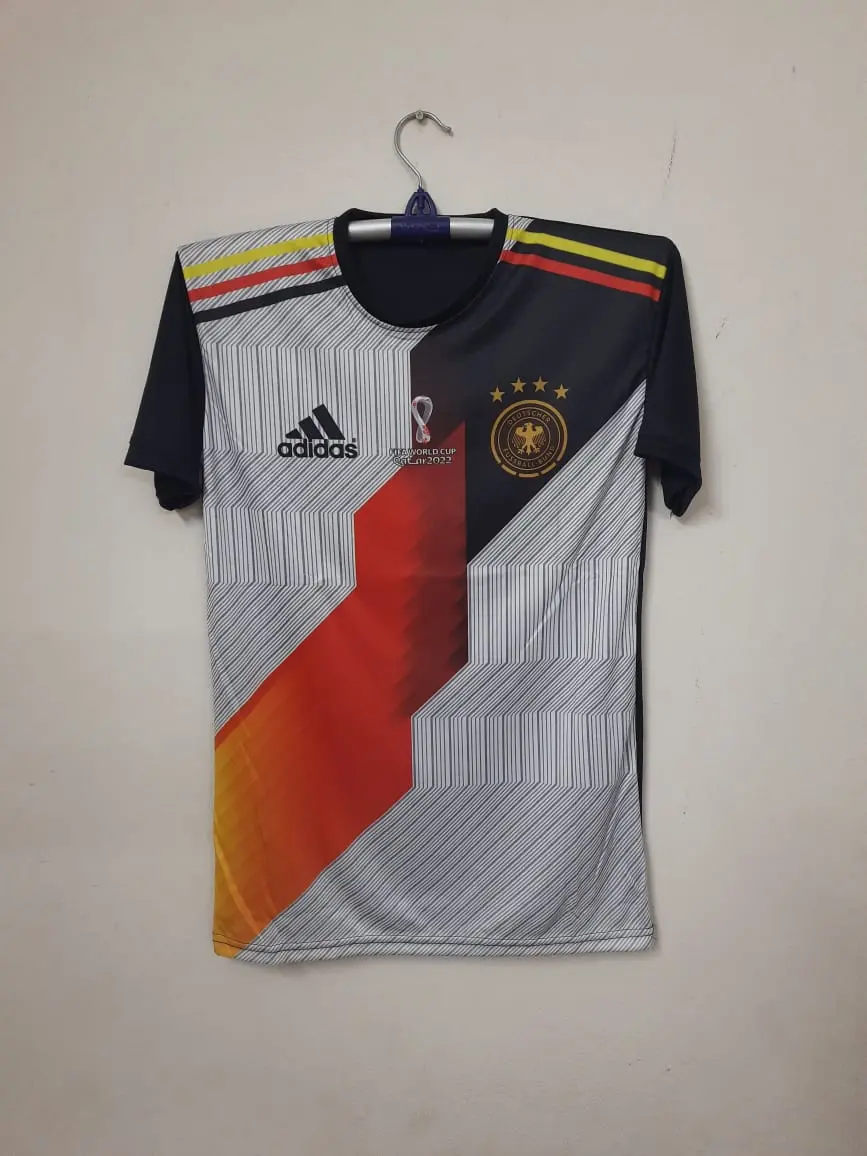 Picture of Germany Football Jersey, short sleeve football jersey -2022