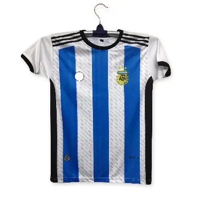 Picture of Argentina National (KIDS)Football Team Jersey For Kids (Premium) -Both Side Print