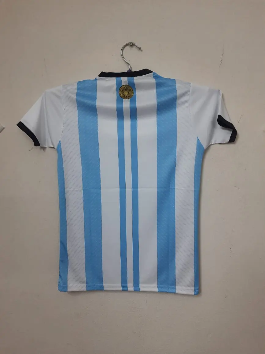 Picture of Argentina National (KIDS)Football Team Jersey For Kids (Premium) -Both Side Print