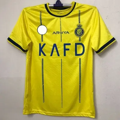 Picture of Al Nassr (With Embroidery)(Rinaldo Club) Saudi Club Premium Football jersey