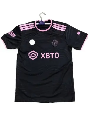 Picture of ইন্টার মিয়ামি (অ্যামব্রয়ডারি সহ) cf অ্যাওয়ে জার্সি 23/24-মেসি জার্সি - inter miami jersey