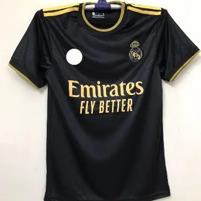 Picture of Real Madrid (With Embroidery) Premium Football Jersey Black