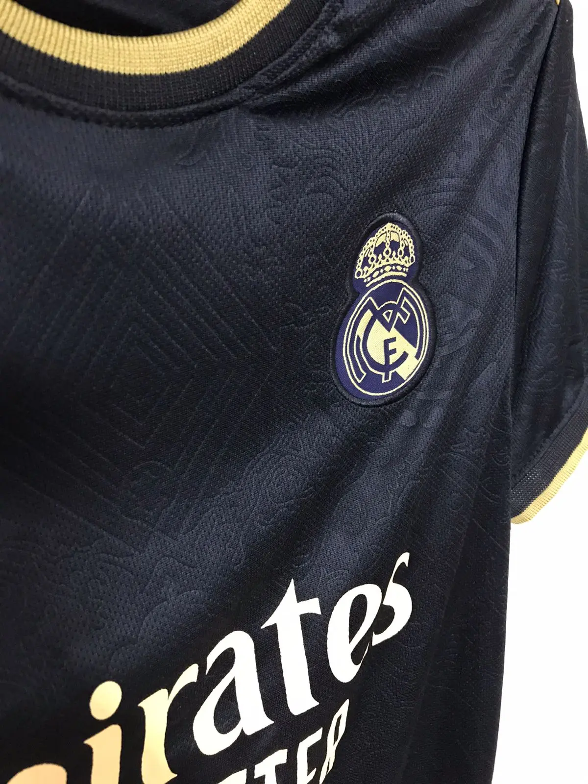 Picture of Real Madrid (With Embroidery) Premium Football Jersey Black