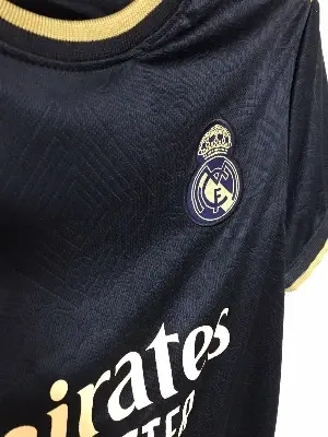 Picture of Real Madrid (With Embroidery) Premium Football Jersey Black