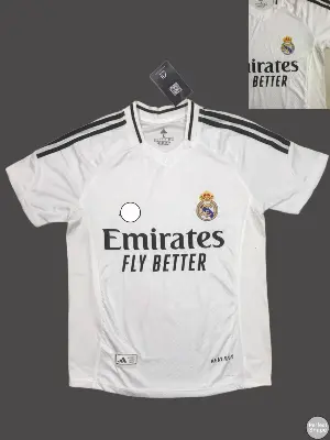 Picture of Real Madrid  Premium Football Jersey Home  2024/25 New