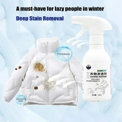 Picture of sarah pro Fabric Stain Remover For Clothes | Instant Spot Cleaner | All-purpose Professional Level Spray | Blood, Tea, Coffee, Makeup, Sweat & More| Safe On Skin & Washable Fabrics | 250ML