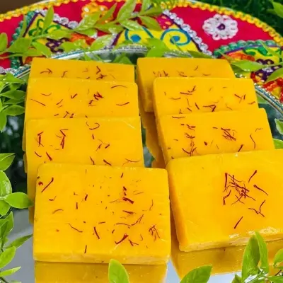 Picture of Hand made safron soap 100gm