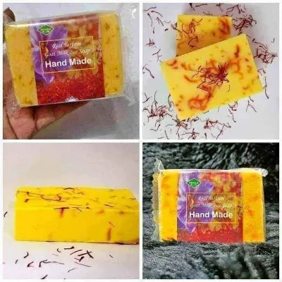 Picture of Saffron Soap 90gm for a luxurious bathing experience Face & Body