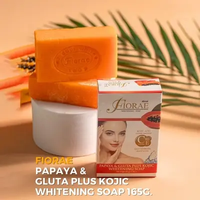 Picture of Fiorae Papaya & Gluta Plus Kojic Whitening Soap