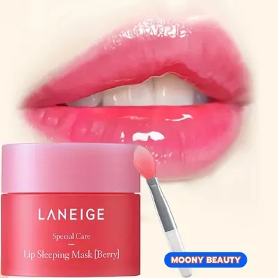 Picture of Laneige lip sleeping mask for moisturizing, soft, smooth and shiny lips(Pink)