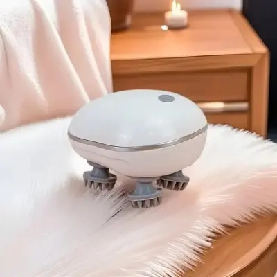 Picture of Electric Cat Massager Body Health Care Relax Shoulder Leg Arm Neck Deep Tissue Head Scalp Massage(White)