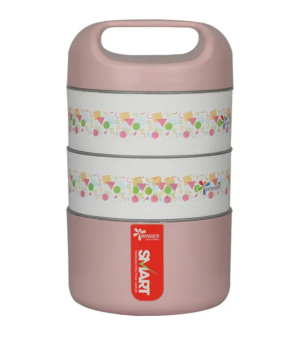 Buy SS 3 Layer Cosmo Food Carrier at Best Price In Bangladesh