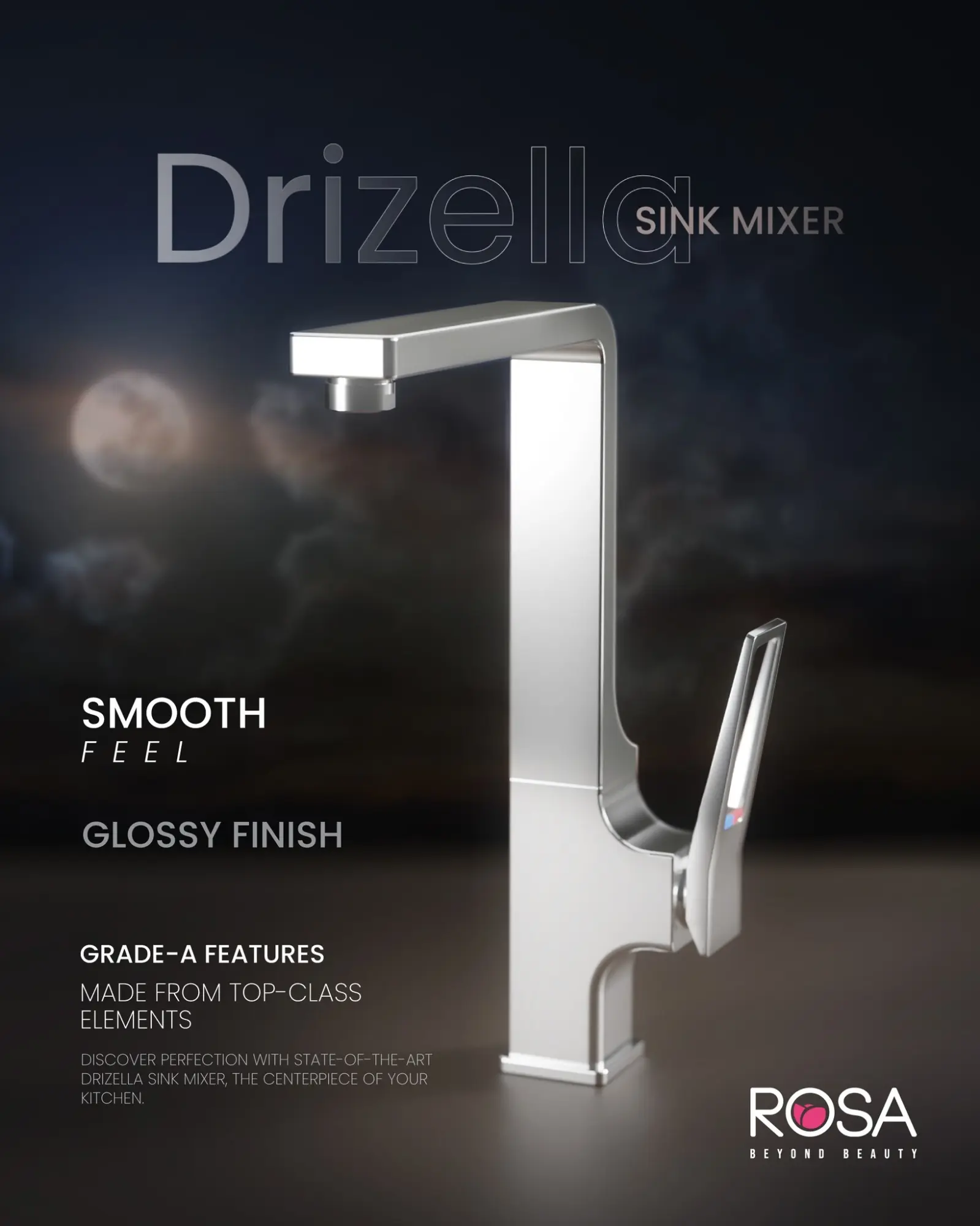 Picture of ROSA Drizella Single Lever Sink Mixer DRI-2603