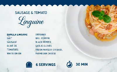 Picture of Barilla Linguine N.13 Pasta 500gm
