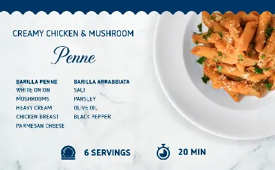 Picture of Barilla Penne Rigate N.73 Pasta 1KG