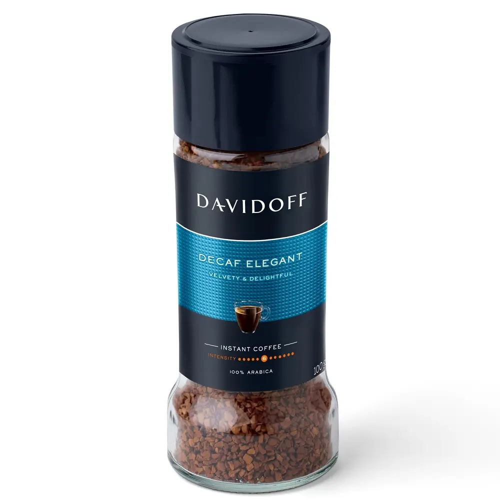 Picture of DAVIDOFF COFFEE DECAF ELEGANT 100G