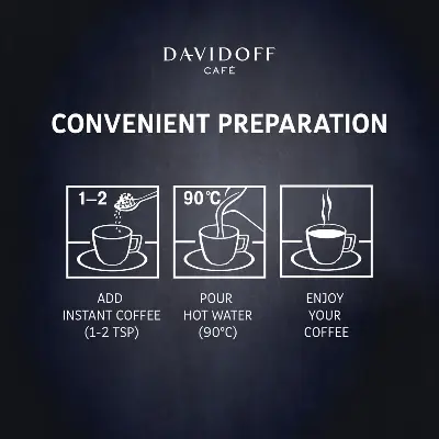 Picture of DAVIDOFF COFFEE DECAF ELEGANT 100G