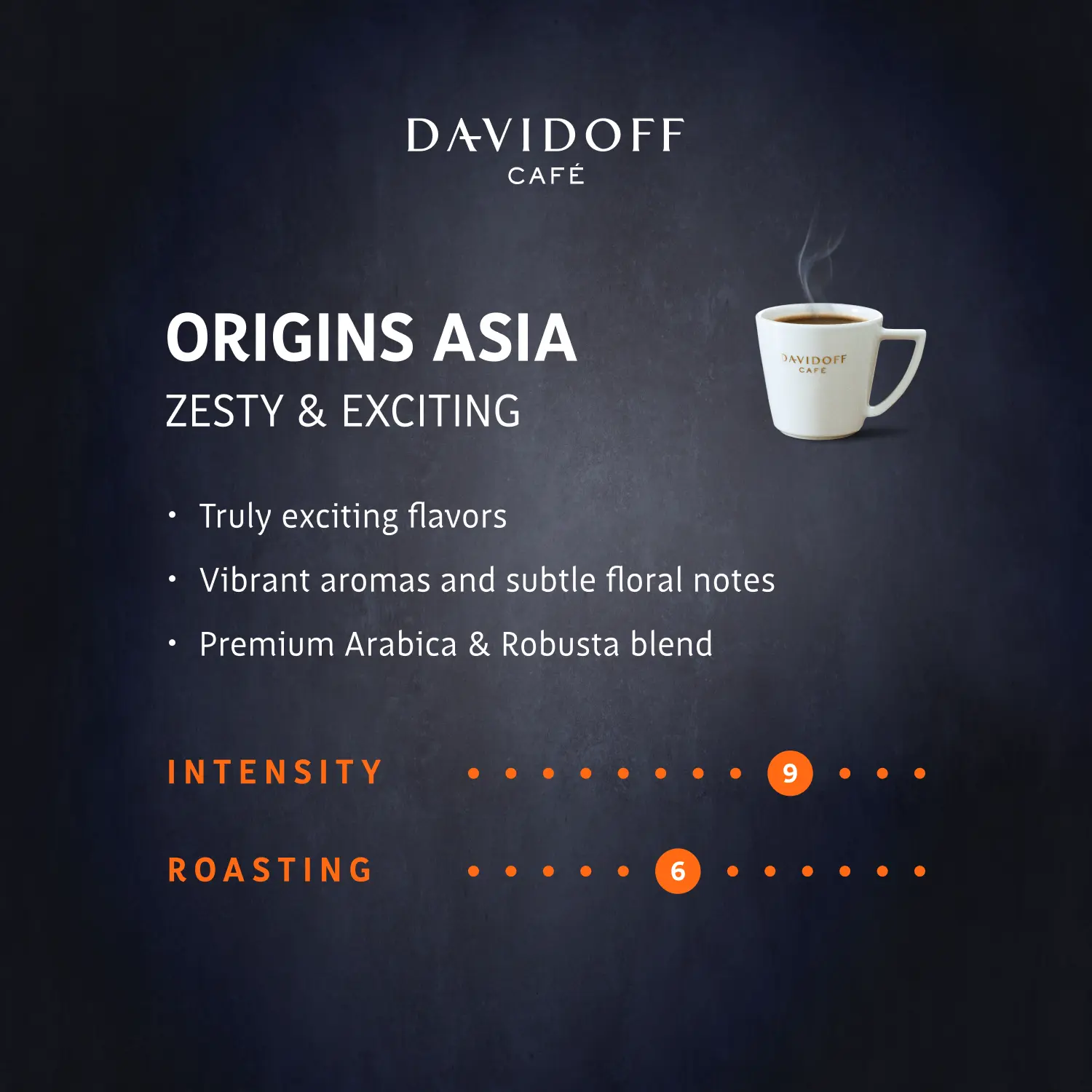 Picture of DAVIDOFF COFFEE ORIGINS ASIA 100G