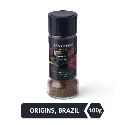 Picture of DAVIDOFF COFFEE ORIGINS BRAZIL 100G
