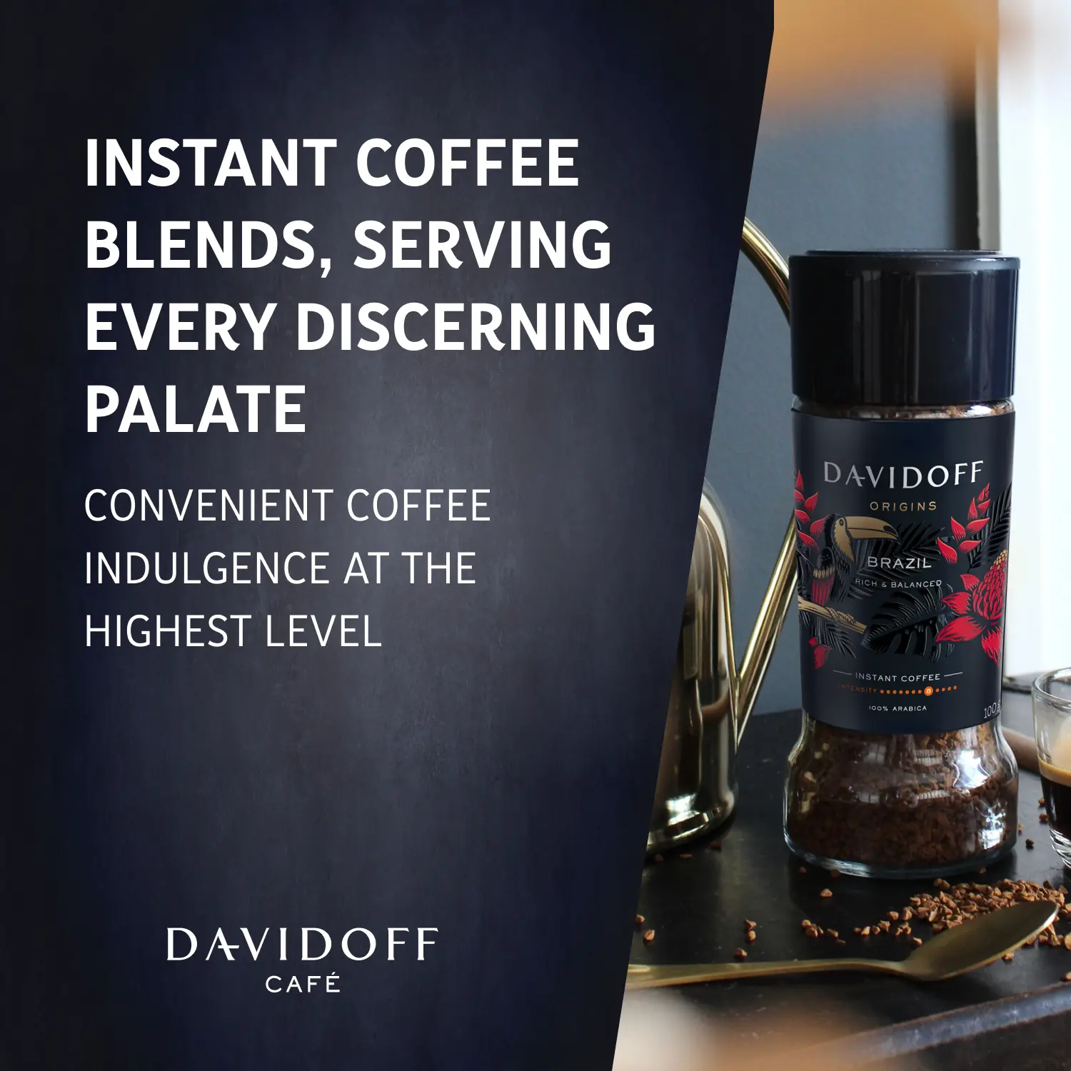 Picture of DAVIDOFF COFFEE ORIGINS BRAZIL 100G