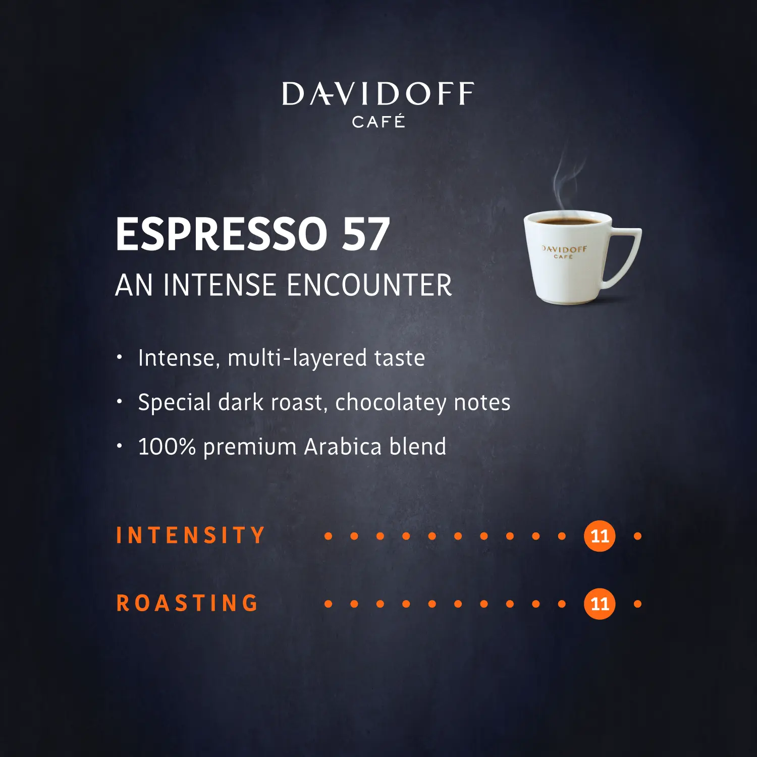 Picture of DAVIDOFF ESPRESSO 57 INSTANT COFFEE 100G