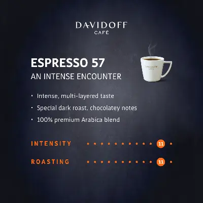 Picture of DAVIDOFF ESPRESSO 57 INSTANT COFFEE 100G